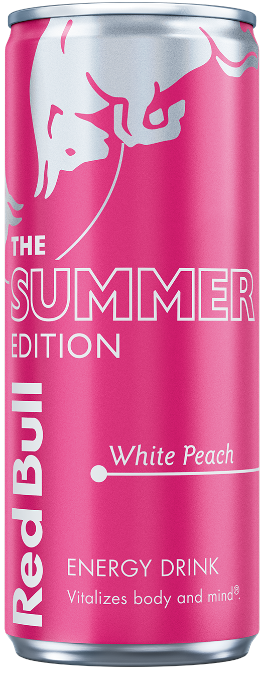Red Bull White Peach 250 mL Snaxies Exotic Drink Montreal Quebec Canada