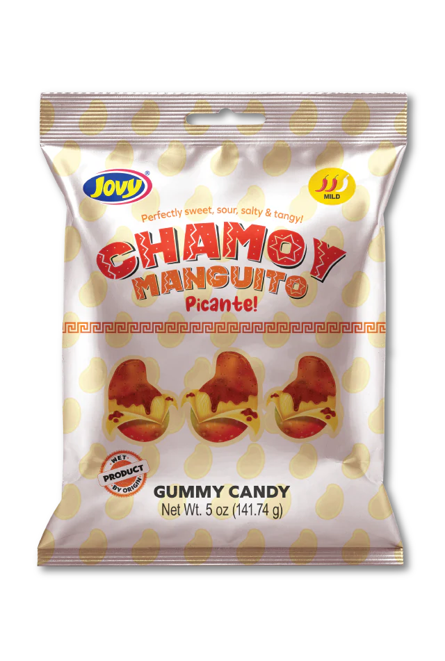 Jovy Chamoy Manguito Picante Gummy Candy 142 g Imported Exotic Candy Montreal Quebec Canada Snaxies