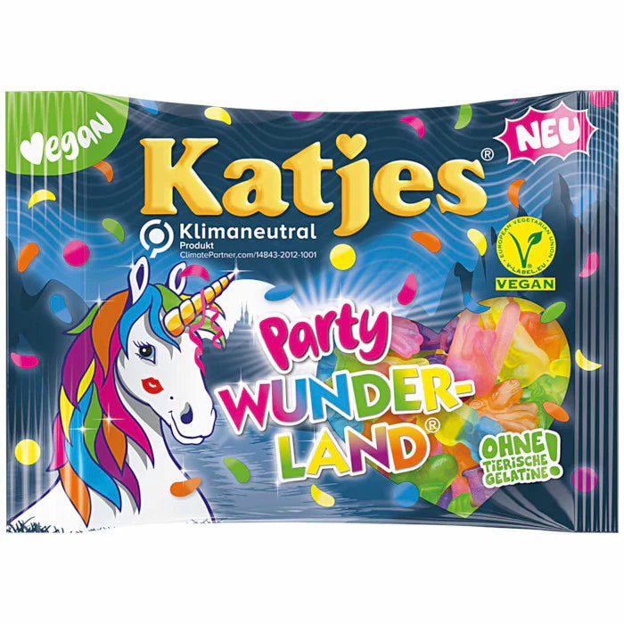 Katjes Party Wunderland 175 g Exotic Snacks Snaxies Montreal Quebec Canada 