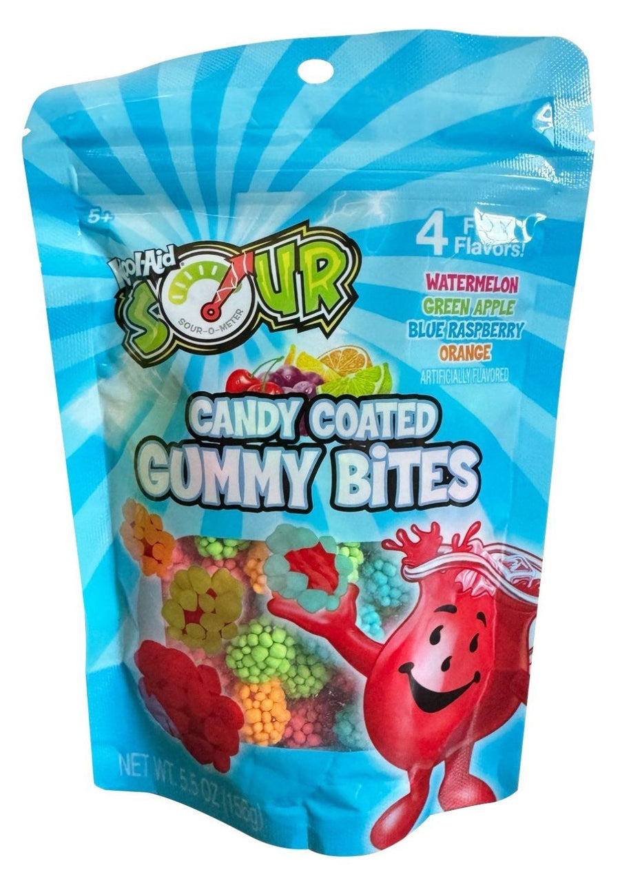 Kool-Aid Sour Candy Coated Gummy Bites 156 g Exotic Candy Snaxies Montreal Quebec Canada