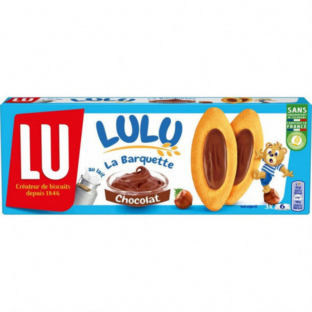 LU Lulu La Barquette Chocolate 120 g Exotic Cookies Snaxies Montreal Quebec Canada