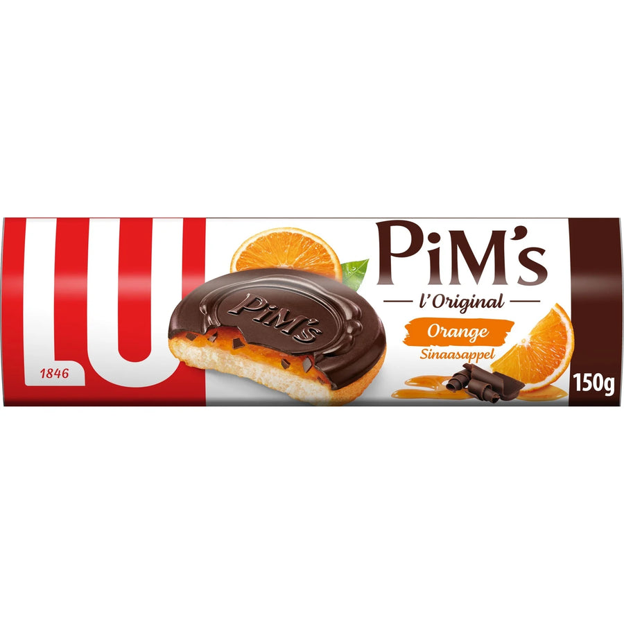 LU Pim's Orange Cookies 150 g Snaxies Exotic Snacks Montreal Quebec Canada