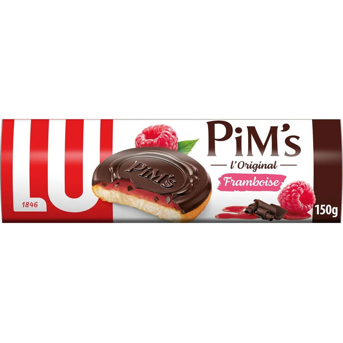 LU Pim's Raspberry Cookies 150 g Snaxies Exotic Snacks Montreal Quebec Canada
