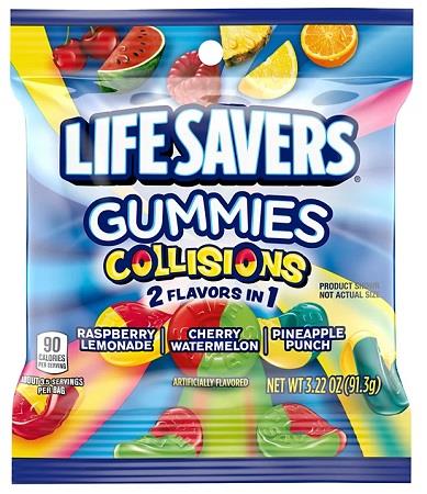 Lifesavers Collisions Gummies 91.3 g Exotic Candy snaxies Montreal Quebec Canada