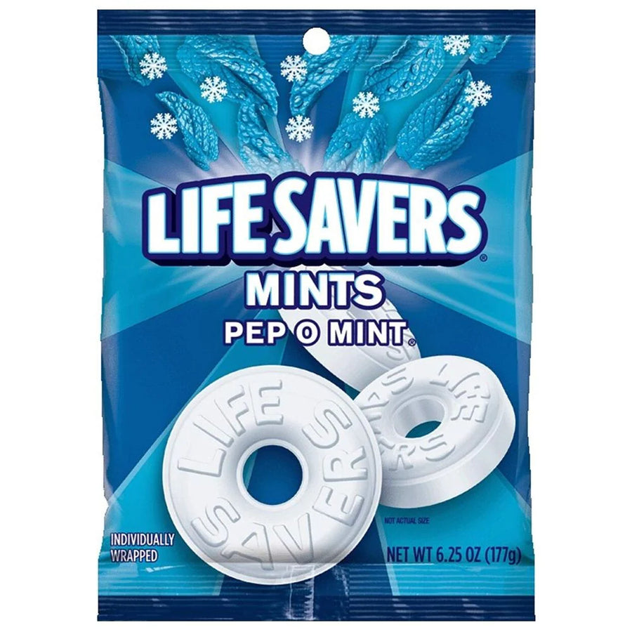 Lifesavers Mints Pep O Mint 177 g Exotic Candy Montreal Quebec Canada Snaxies