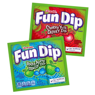 Lik-M-Aid Fun Dip Candy 12 g Snaxies Exotic Candy Montreal Quebec Canada