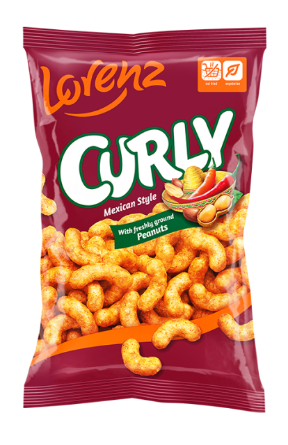 Lorenz Snacks Curly Mexican Style 120 g Exotic Snacks Snaxies Montreal Quebec Canada