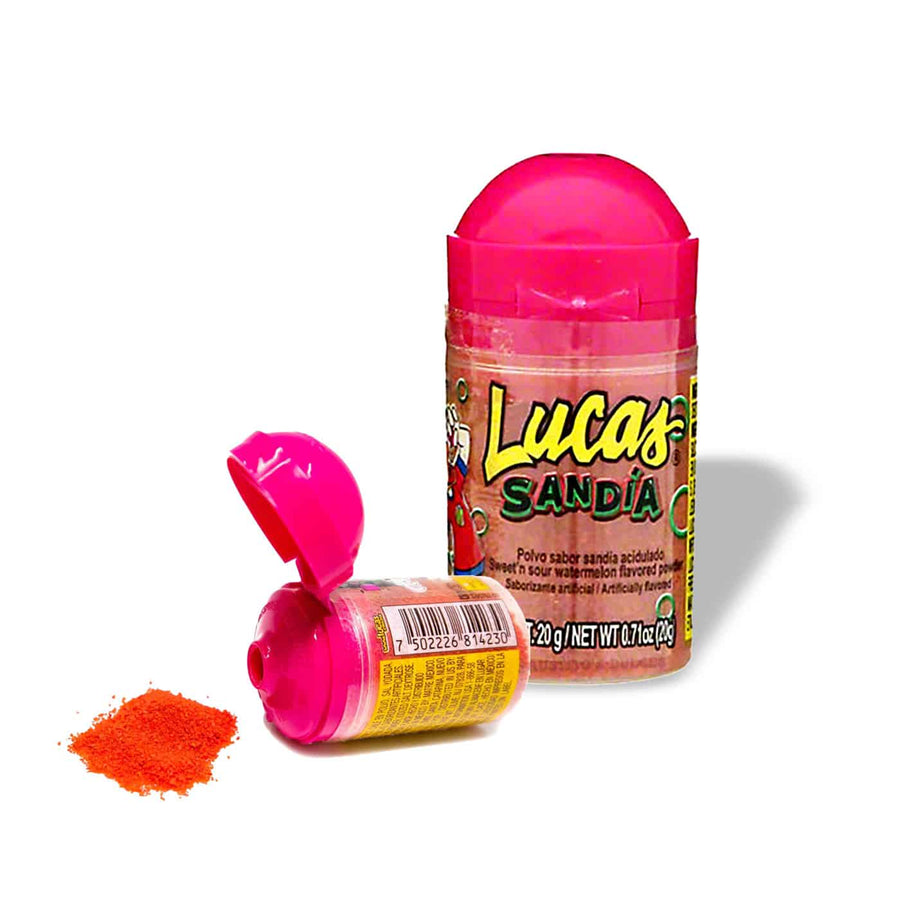 Lucas Baby Watermelon Powder 20 g Snaxies Exotic Candy Montreal Quebec Canada