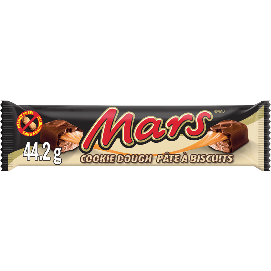 Mars Cookie Dough Chocolate Bar 44.2 g Exotic Candy Wholesale Montreal Quebec Canada