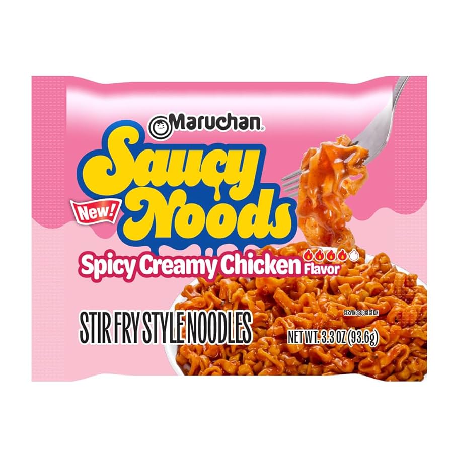 Maruchan Saucy Noods Spicy Creamy Chicken 93.6 g Exotic Snacks Montreal Quebec Canada Snaxies