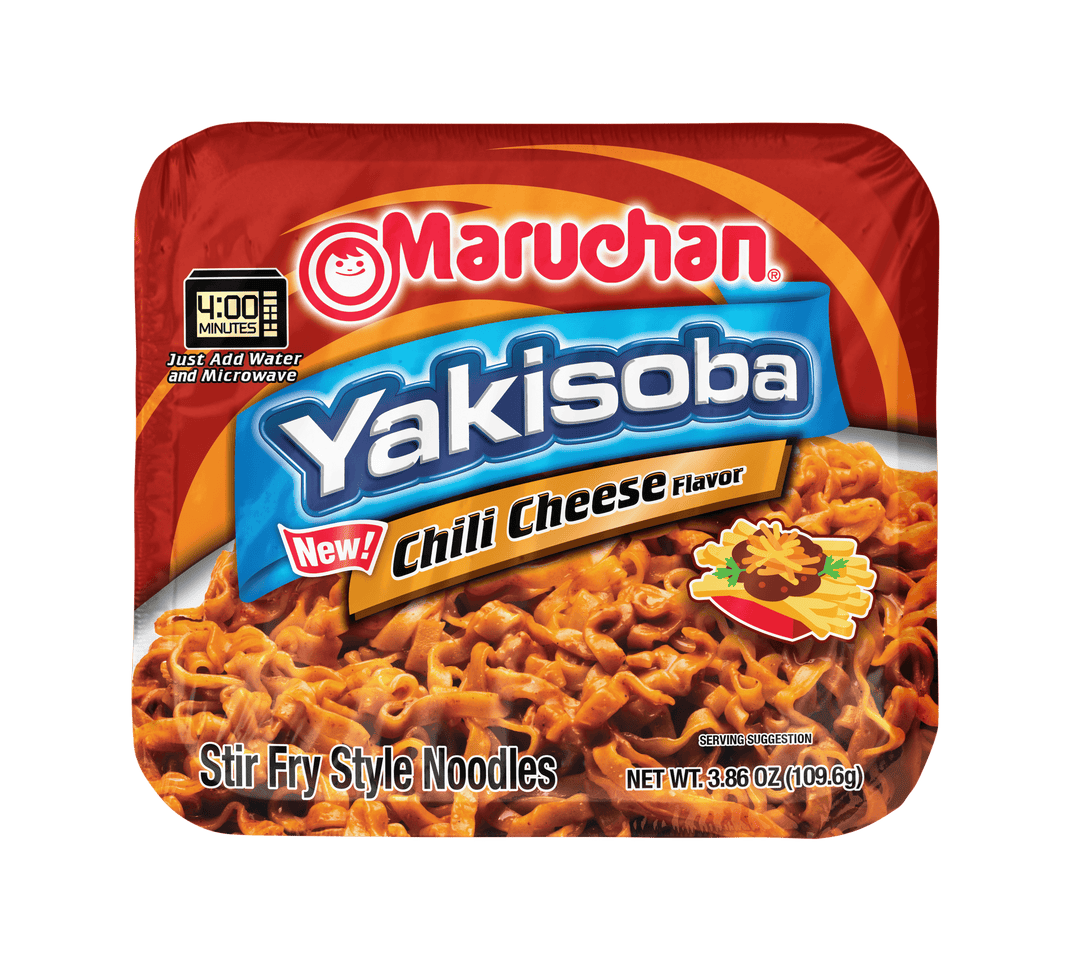 Maruchan Yakisoba Chili Cheese 109.6 g Exotic Snacks Montreal Quebec Canada Snaxies