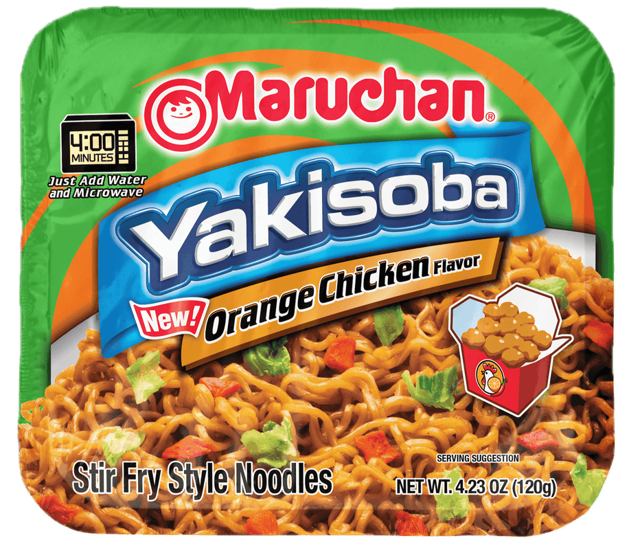 Maruchan Yakisoba Orange Chicken 120 g Exotic Snacks Montreal Quebec Canada Snaxies