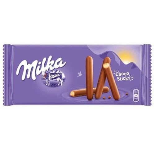 Milka Choco Sticks 112 g Imported Exotic Cookies Montreal Quebec Canada Snaxies