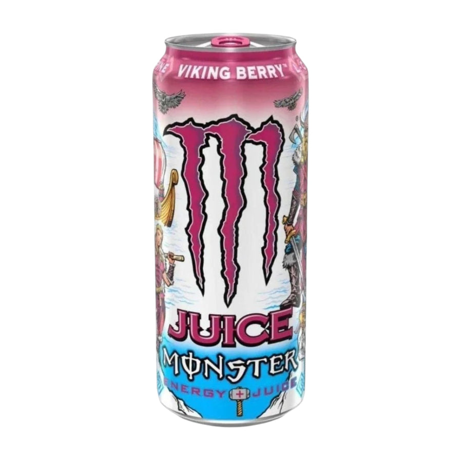 Monster Energy Juice Viking Berry 473 mL Exotic Energy Drinks Montreal Quebec Canada Snaxies