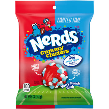 Nerds Gummy Clusters Berry Punch Rush 141 g Exotic Candy Montreal Quebec Canada Snaxies