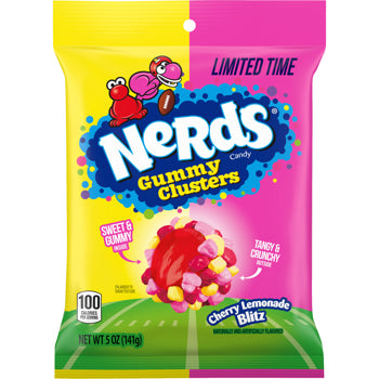 Nerds Gummy Clusters Cherry Lemonade Blitz 141 g Exotic Candy Montreal Quebec Canada Snaxies
