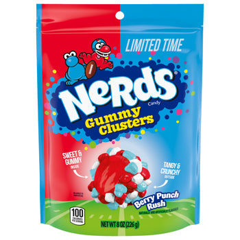 Nerds Gummy Clusters Berry Punch Rush 227 g Imported Exotic Candy Store Montreal Quebec Canada Snaxies
