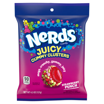 Nerds Juicy Gummy Clusters 127 g Imported Exotic Candy Store Montreal Quebec Canada Snaxies