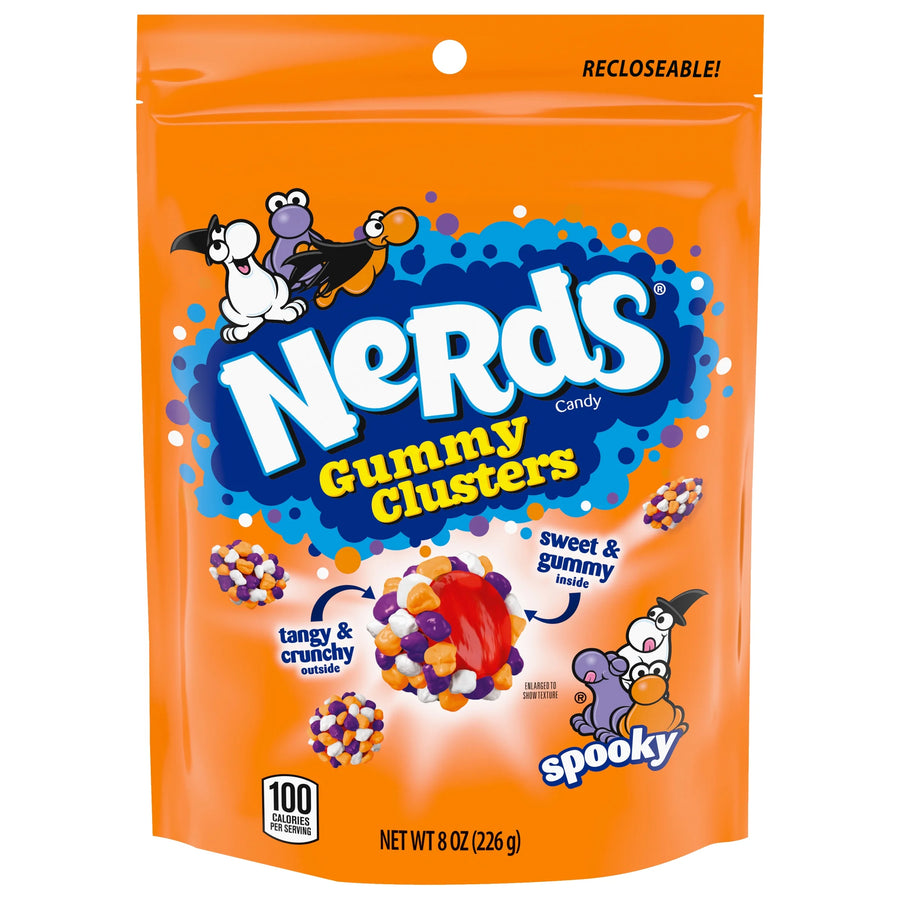 Nerds SPOOKY Gummy Clusters 226 g Imported Exotic Candy Store Montreal Quebec Canada Snaxies