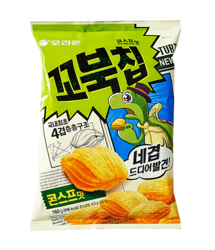 Orion Turtle Corn Chips 160 g Exotic Snacks Snaxies Montreal Quebec Canada