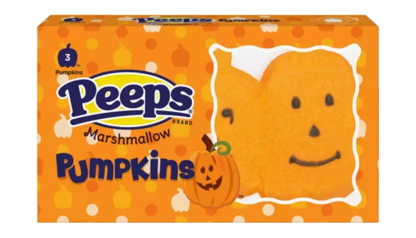 Peeps Marshmallow Pumpkins 42 g Imported Exotic Candy Store Montreal Quebec Canada Snaxies