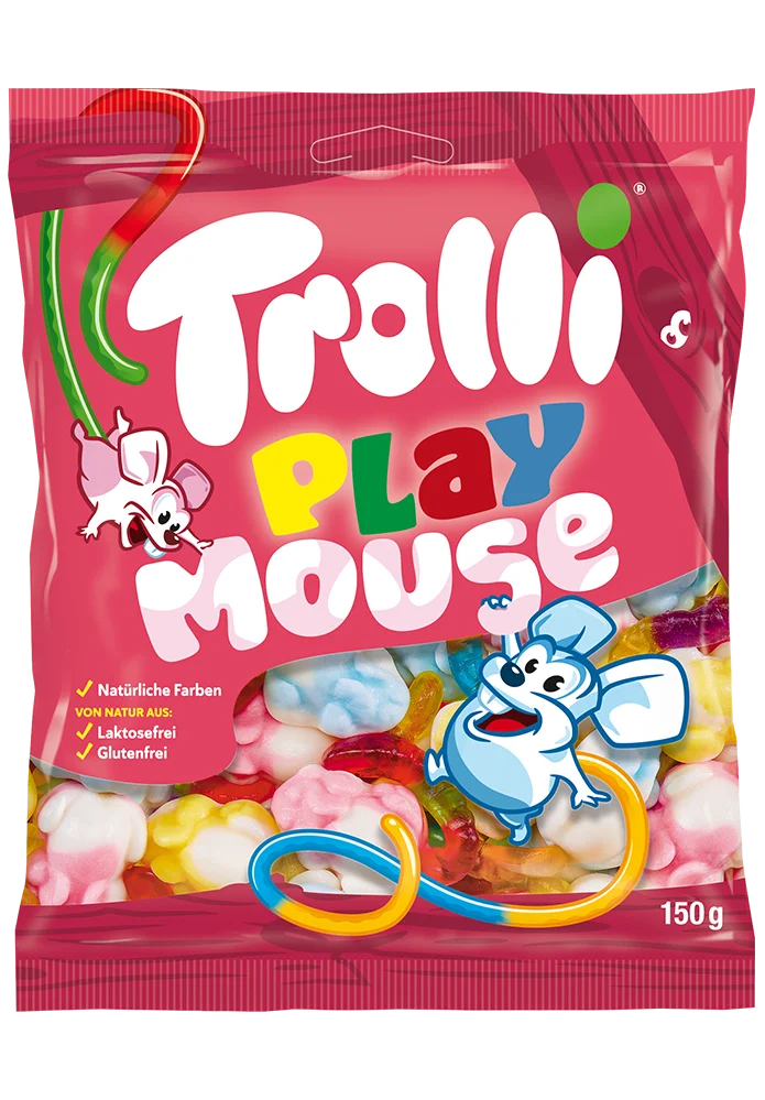 Trolli Play Mouse 150 g Snaxies Exotic Snacks Montreal Quebec Canada
