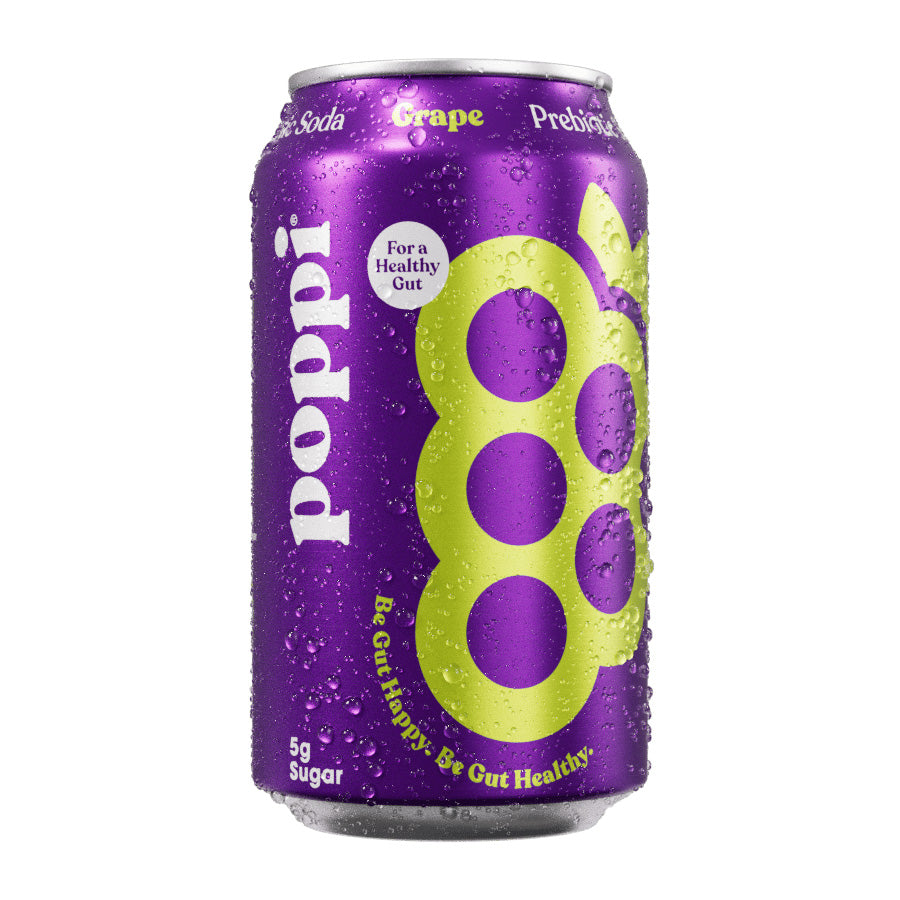 Poppi Grape 355 mL Snaxies Exotic Drink Montreal Quebec Canada