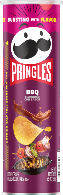 Pringles BBQ Chips 158 g Snaxies Exotic Snacks Montreal Quebec Canada