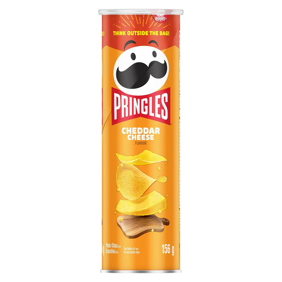 Pringles Cheddar Flavour 158 g Exotic Snacks Montreal Quebec Canada Snaxies
