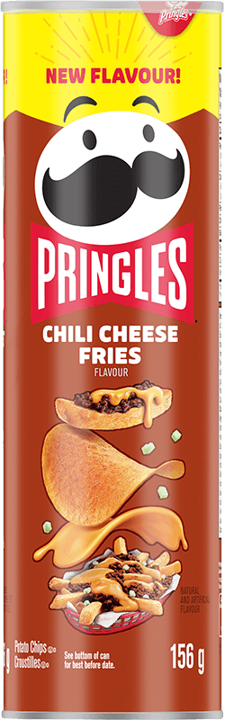 Pringles Chili Cheese Fries Chips 156 g Exotic Chips Montreal Quebec Canada Snaxies