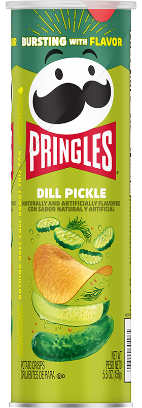 Pringles Dill Pickle Chips 158 g Snaxies Exotic Snacks Montreal Quebec Canada