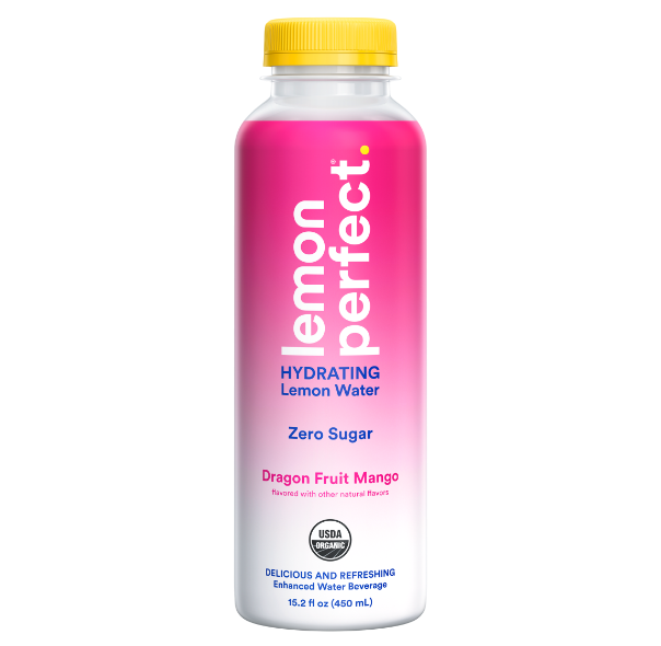 Lemon Perfect Dragonfruit Mango 450 mL Exotic Drinks Snaxies Montreal Quebec Canada