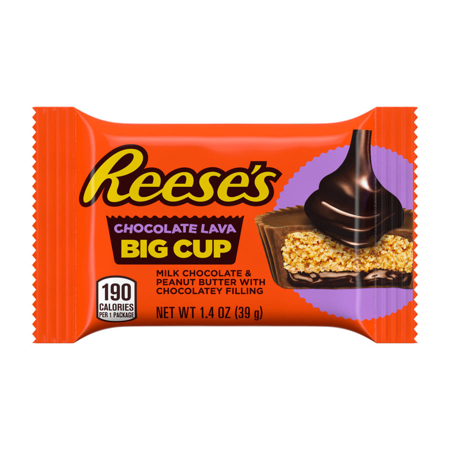 Reese's Big Cups with Chocolate Lava 40 g Exotic Chocolate Snaxies Montreal Quebec Canada
