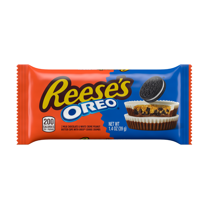 Reese's Oreo Peanut Butter Cups 39 g Imported Exotic Candy Montreal Quebec Canada Snaxies