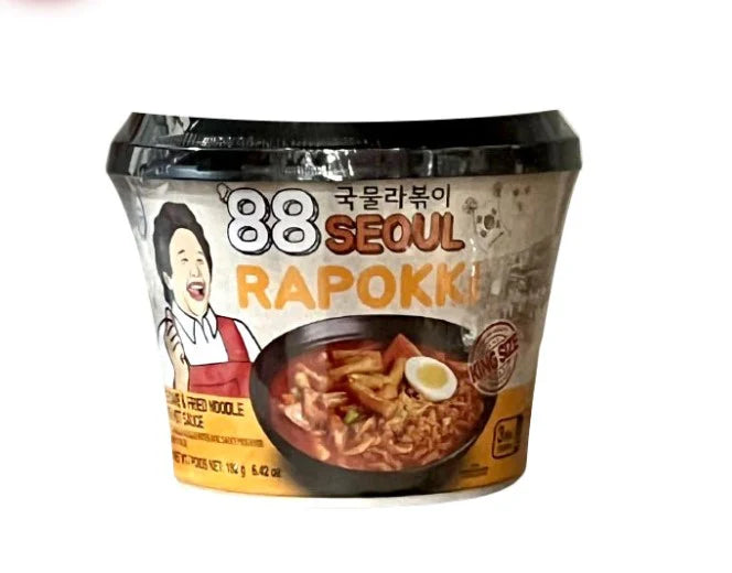 Surasang 88 Seoul Ropokki Bowl 185 g Snaxies Exotic Snack Montreal Quebec Canada
