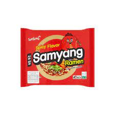 Samyang Spicy Flavor Ramen 120 g Exotic Snacks Snaxies Montreal Quebec Canada