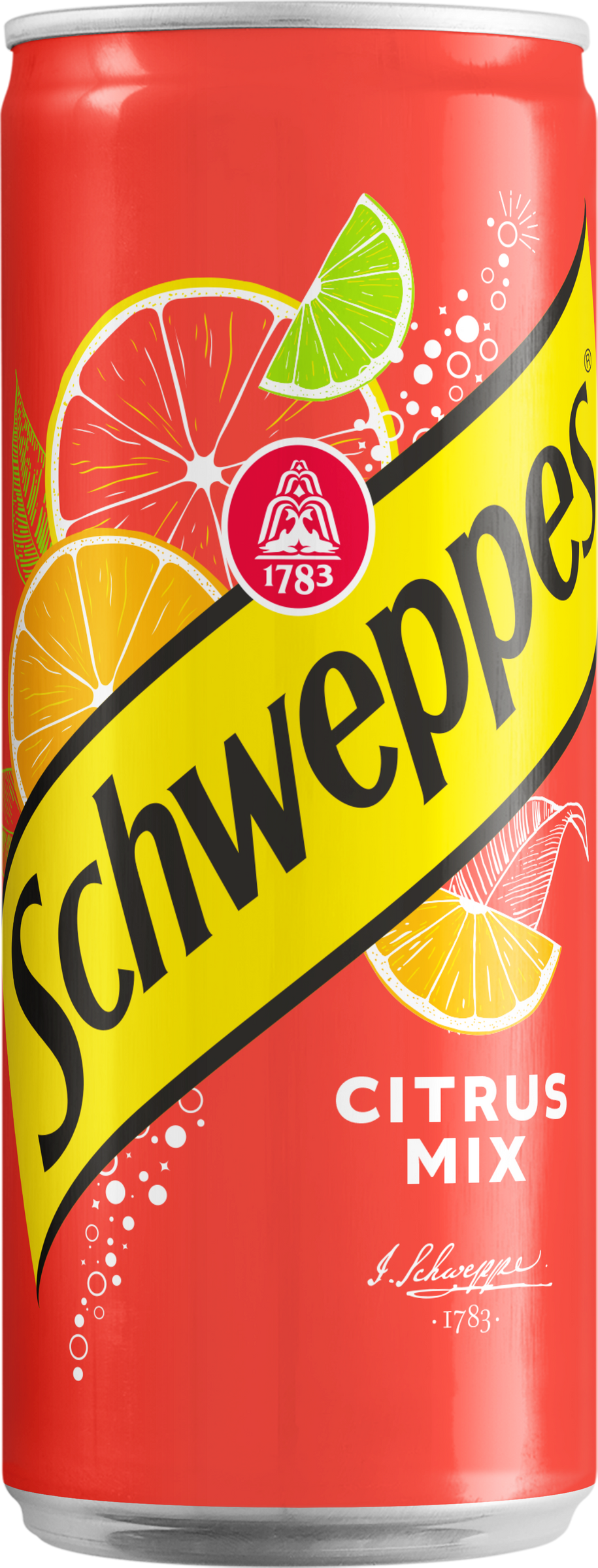 Schweppes Citrus Mix Can 330 mL Exotic Drink Snaxies Montreal Quebec Canada