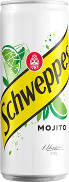 Schweppes Mojito Can 330 mL Exotic Drink Snaxies Montreal Quebec Canada