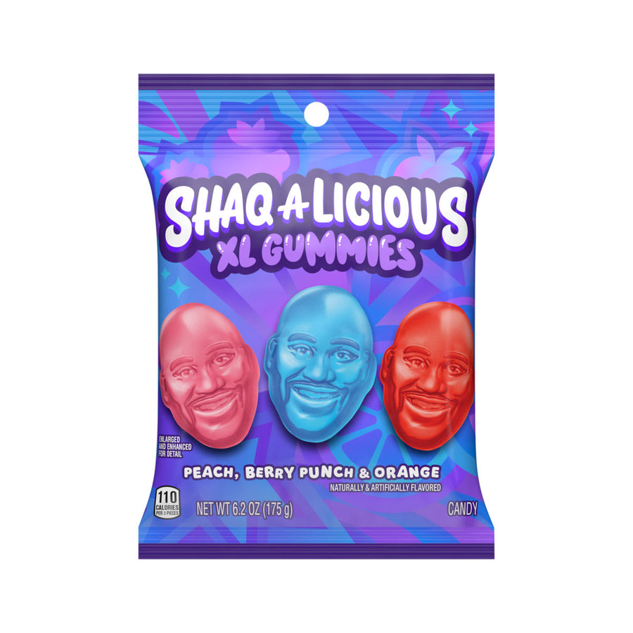 Shaq-A-Licious XL Original Gummies 175 g Exotic Candy Montreal Quebec Canada Snaxies