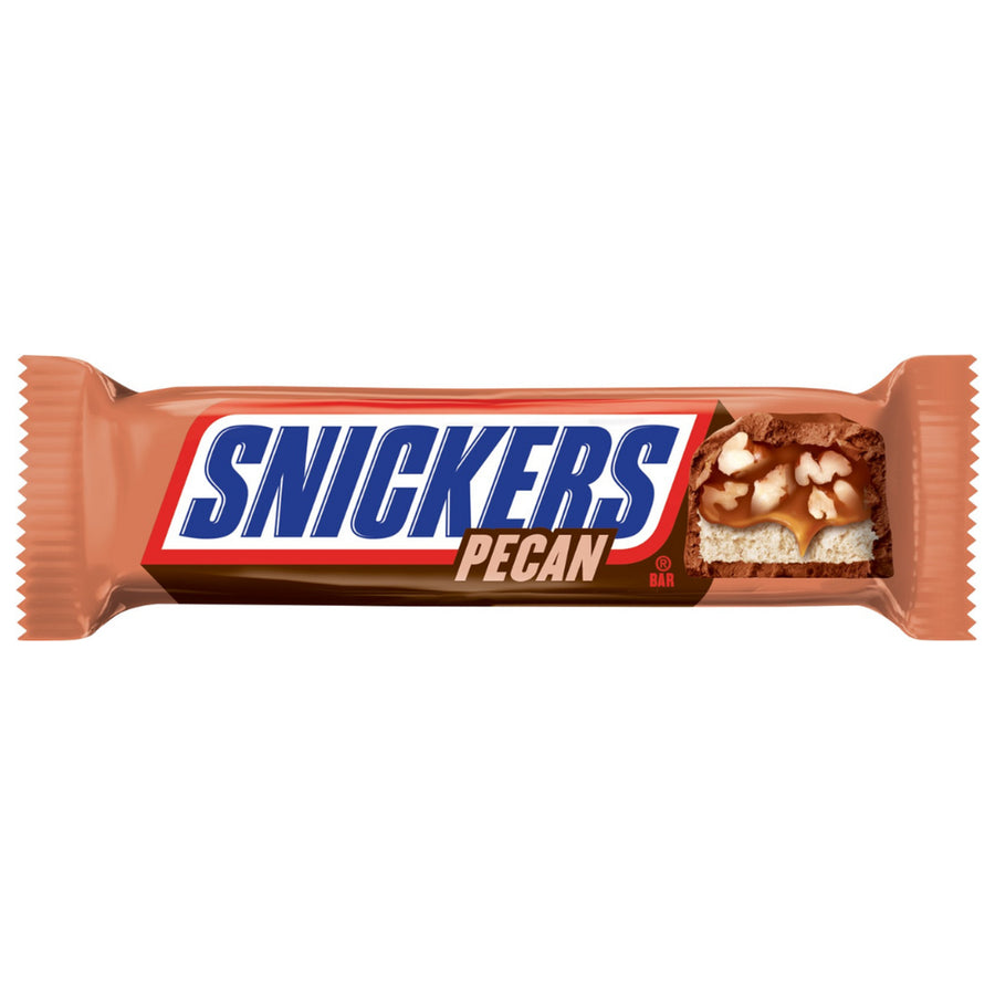 Snickers Pecan 40 g Exotic Candy Montreal Quebec Canada Snaxies