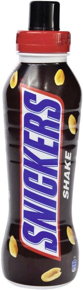 Snickers Shake Sports Cap Milk Drink 350 mL Exotic Drinks Snaxies Montreal Quebec Canada 
