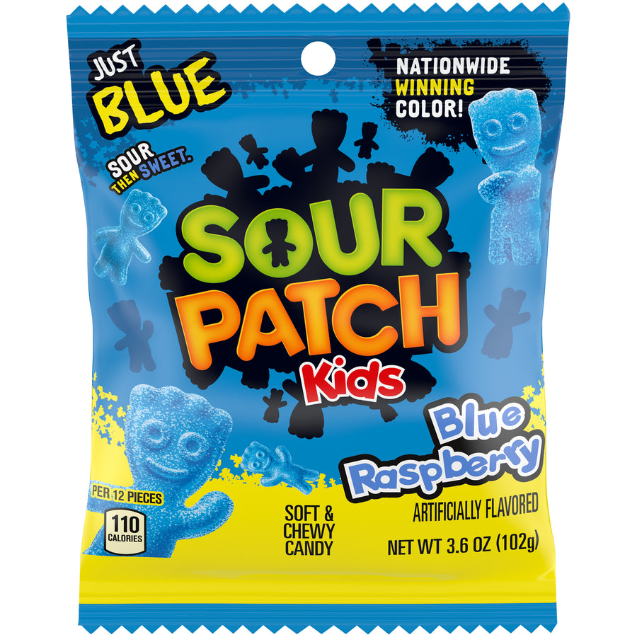 Sour Patch Kids Blue Raspberry 226 g Exotic Candy Montreal Quebec Canada Snaxies