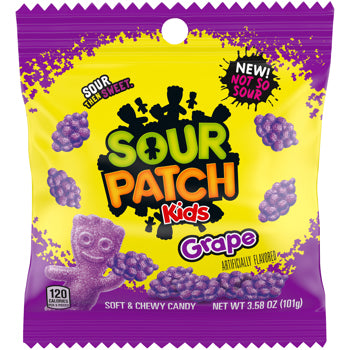 Sour Patch Kids Grape 101 g Exotic Candy Montreal Quebec Canada Snaxies