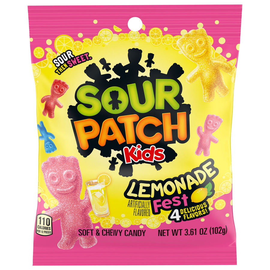  Sour Patch Kids Lemonade Fest 102 g Exotic Candy Montreal Quebec Canada Snaxies