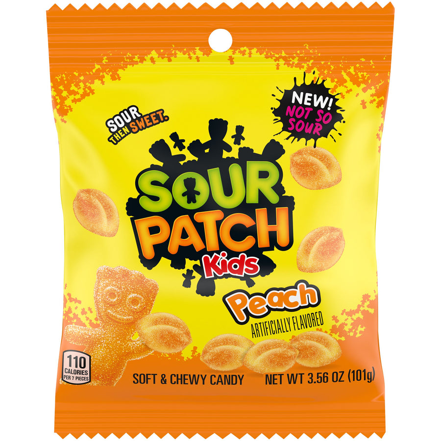 Sour Patch Kids Peach 101 g Exotic Candy Montreal Quebec Canada Snaxies