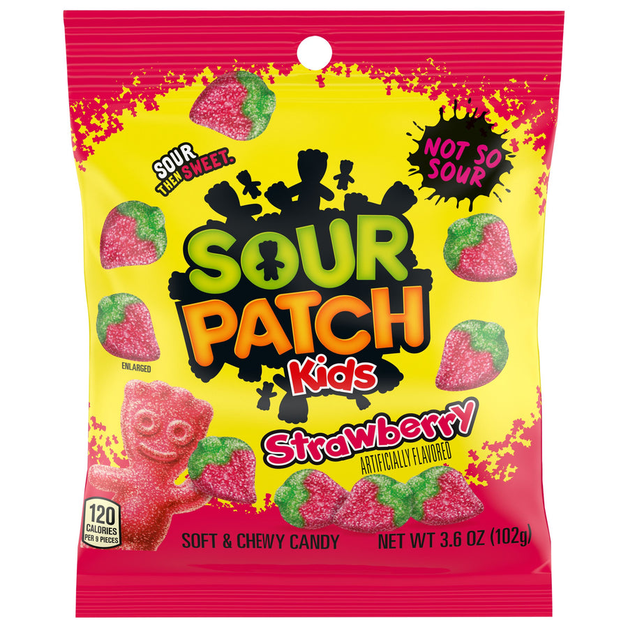 Sour Patch Kids Strawberry 102 g Exotic Candy Montreal Quebec Canada Snaxies