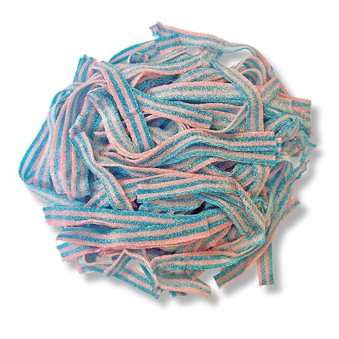Sour Power Belts Cotton Candy BULK 3 kg Bulk Candy Wholesale Prices Montreal Quebec Canada Snaxies