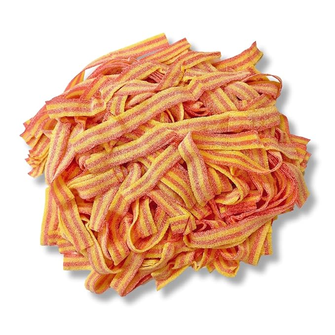 Sour Power Belts Strawberry/Banana BULK 3 kg Bulk Candy Wholesale Prices Montreal Quebec Canada Snaxies