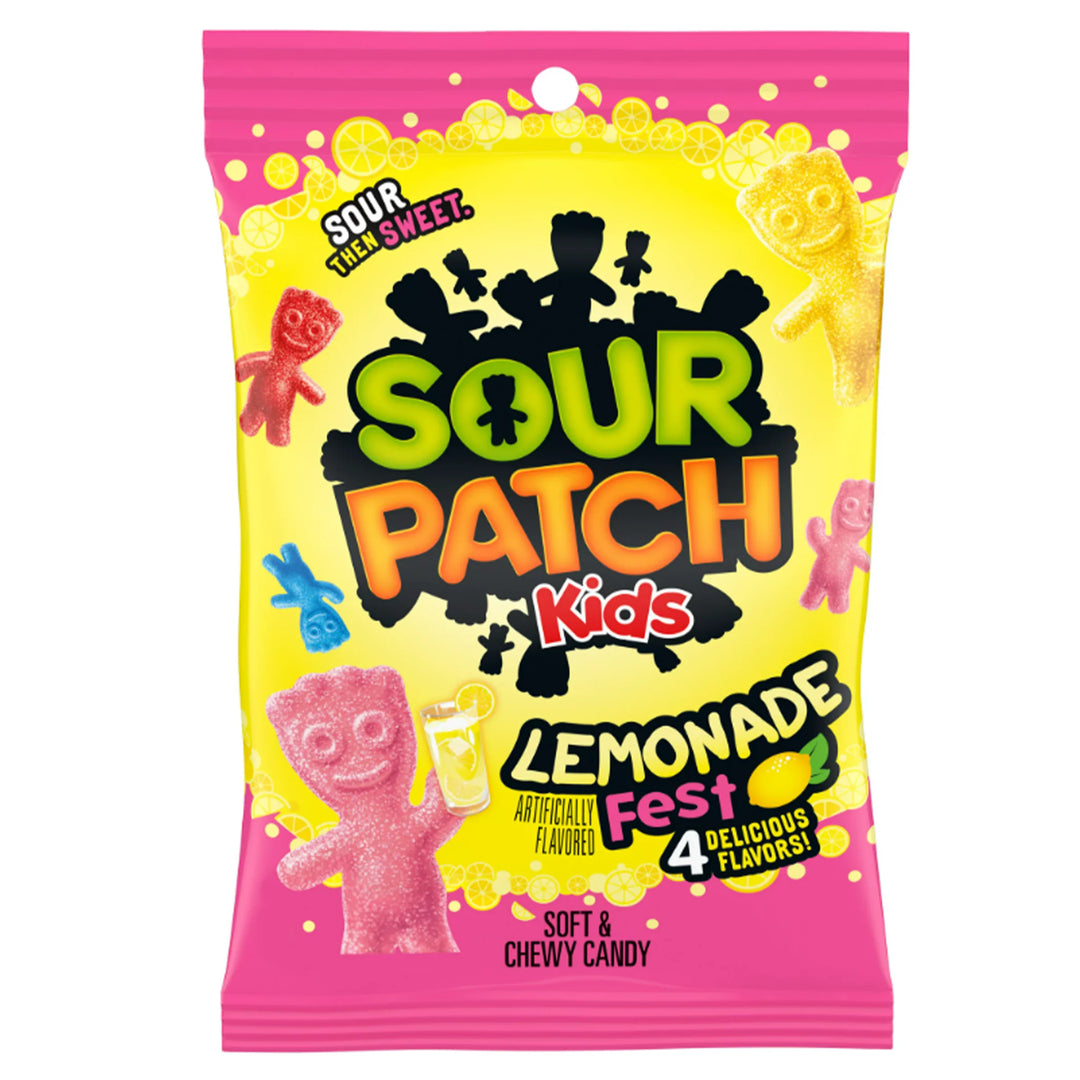 Sour Patch Kids Lemonade Fest 150 g Exotic Candy Store Montreal Quebec Canada Snaxies