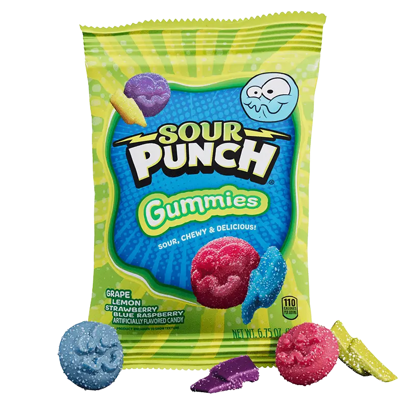 Sour Punch Gummies 191 g Exotic Candy snaxies Montreal Quebec Canada